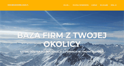 Desktop Screenshot of karczma-goscinna-chata.pl